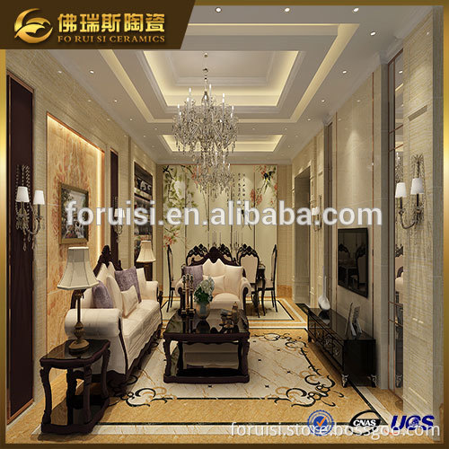 Item:FD-M8218 Foshan White Travertine 600x900mm Marble Tile For Project